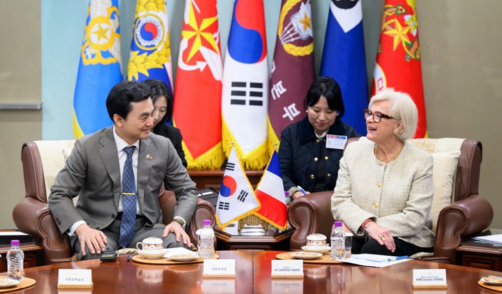 한국-프랑스 국방장관 회담…안보정세·방산협력 논의