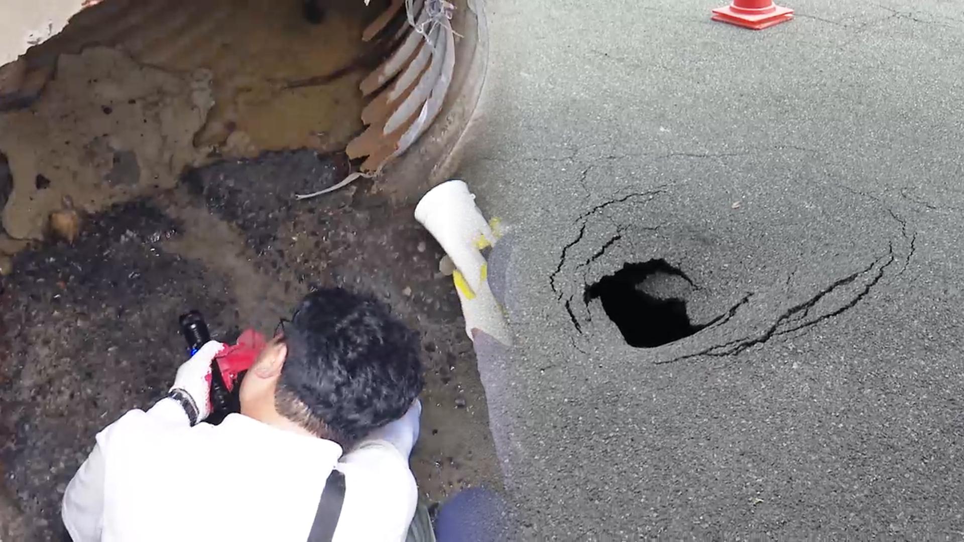 [단독] 지도에도 없는 '유령 배관'...싱크홀 부르는 도로 밑 복병 - 뉴스 썸네일 이미지