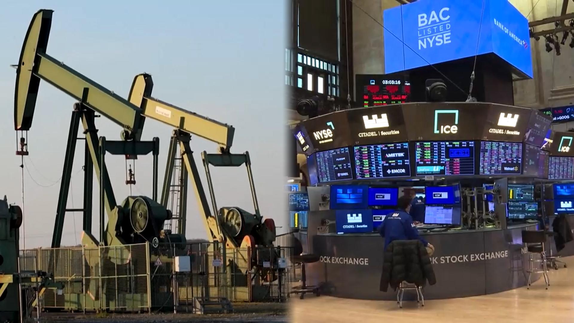 종전 기대감에 국제유가 '하락'…뉴욕증시 '급등'