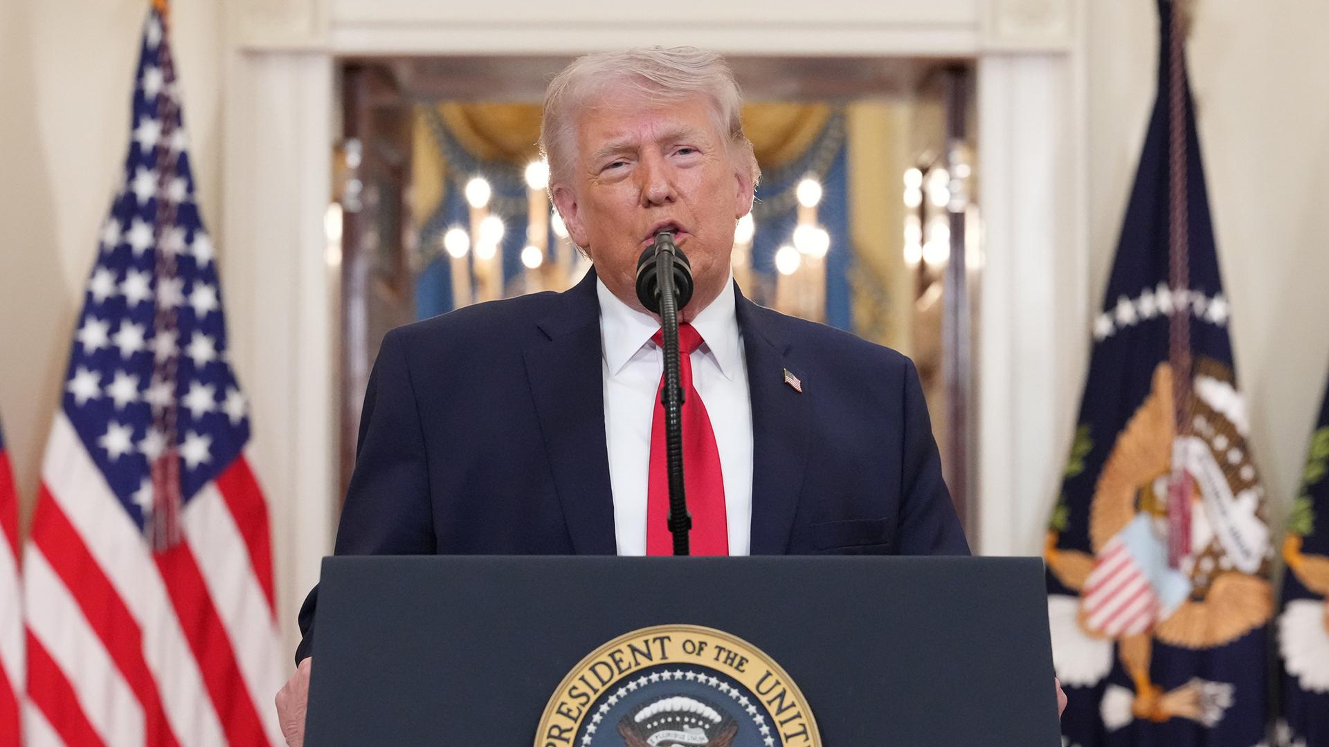 [현장연결] 美 트럼프, 대국민 연설…