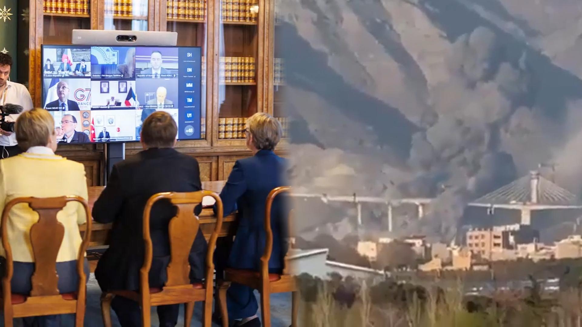 호르무즈 개방 논의…이란, 교량 공습에 보복 예고