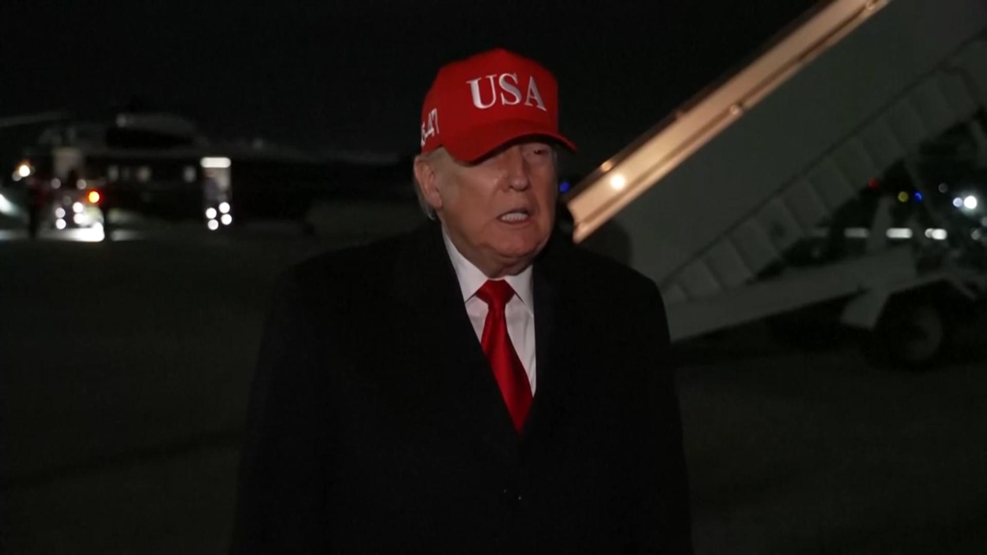 트럼프, 호르무즈 봉쇄 발표에도 