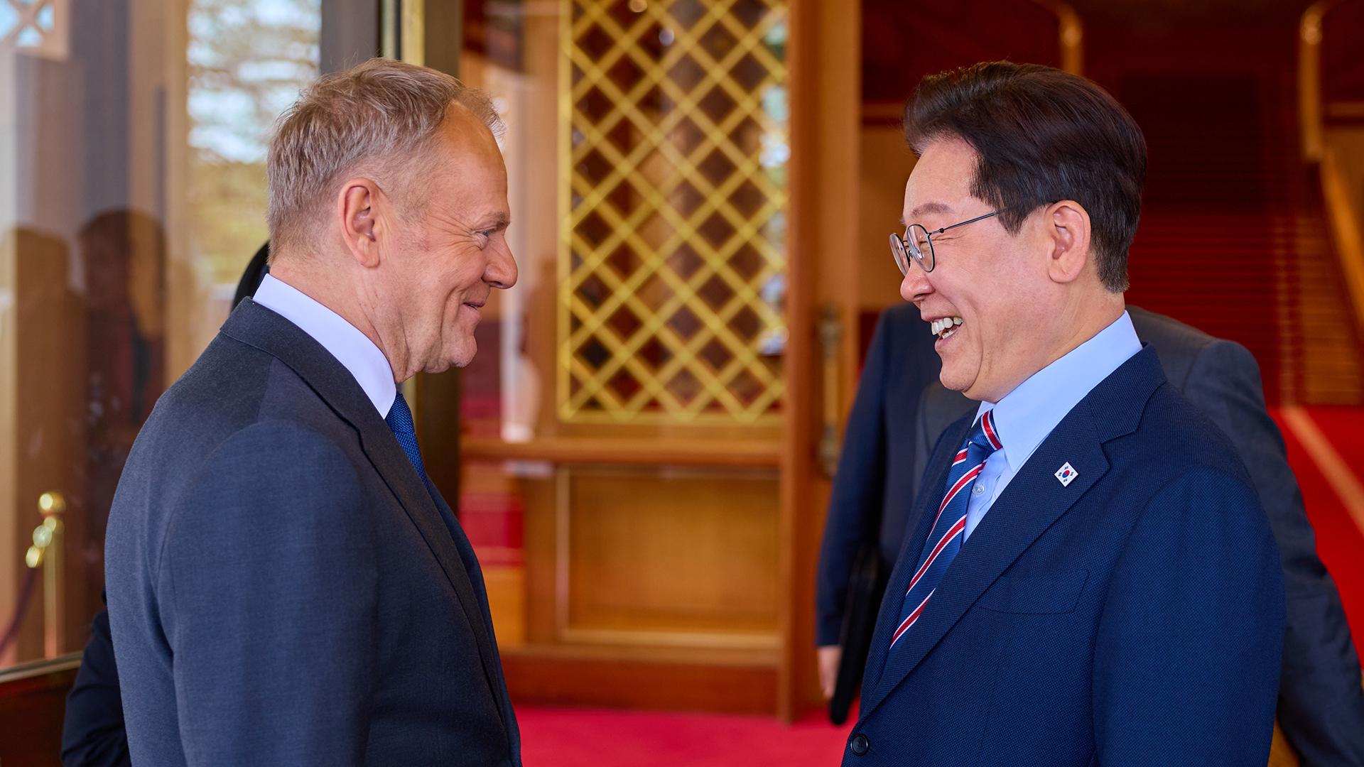 한·폴란드 정상회담…