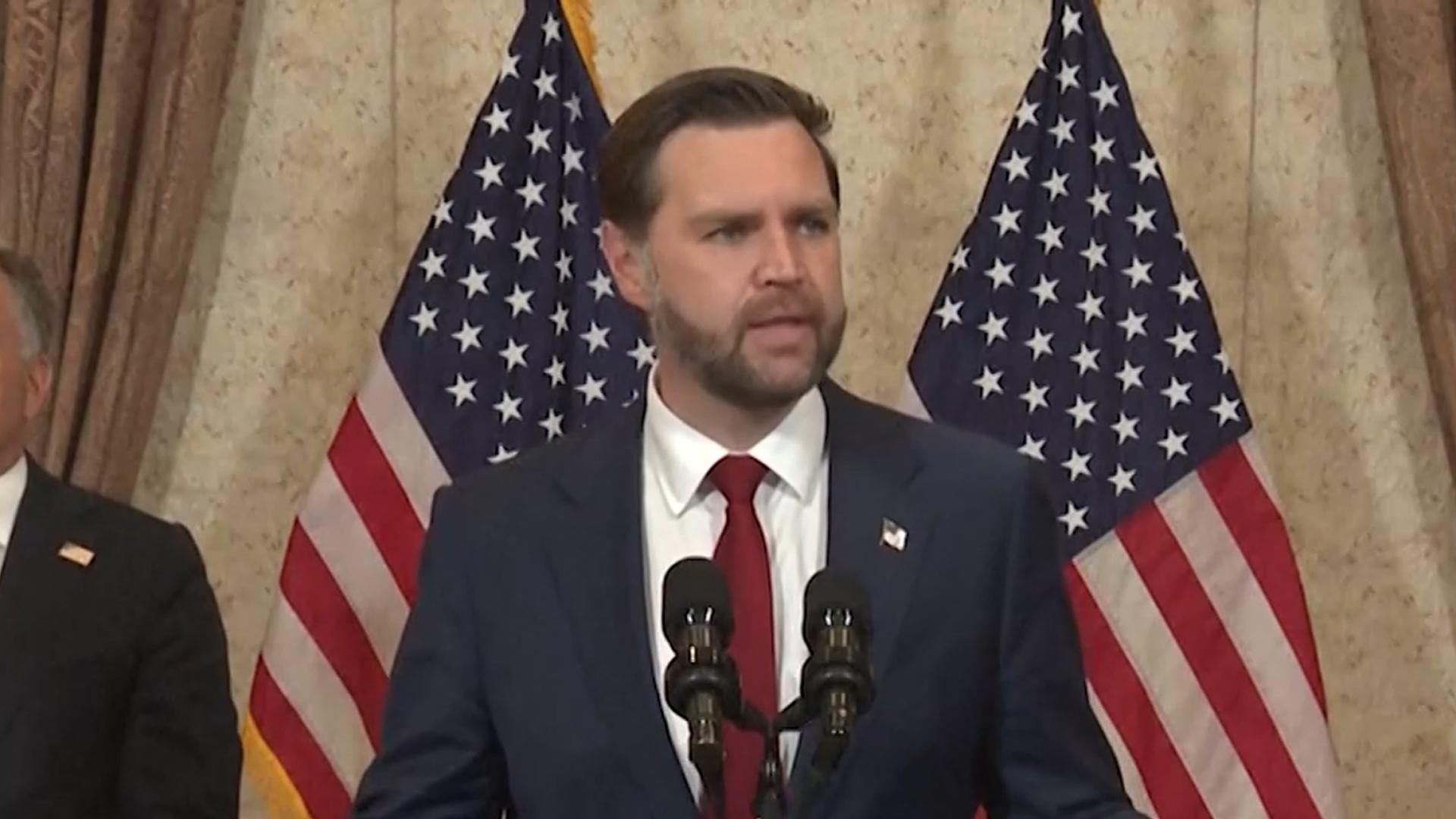 [속보] 1차협상 美대표 밴스 