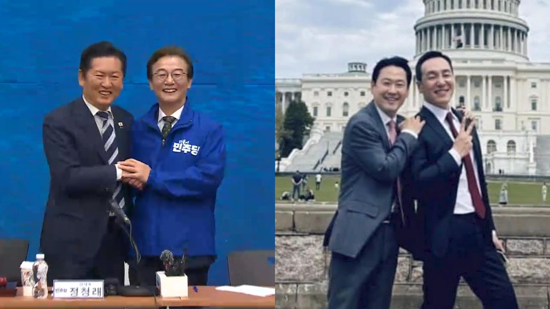 민주, 전재수 지원·하정우 띄우기…장동혁 방미 사진 '뭇매'